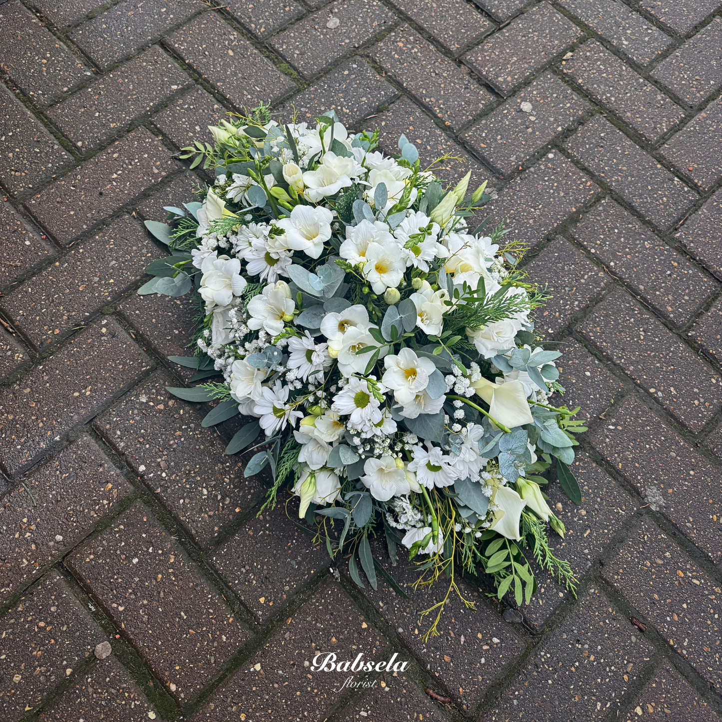 Celestial Farewell Coffin Spray