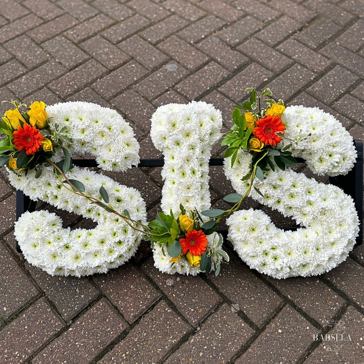 Forever in Bloom Letters