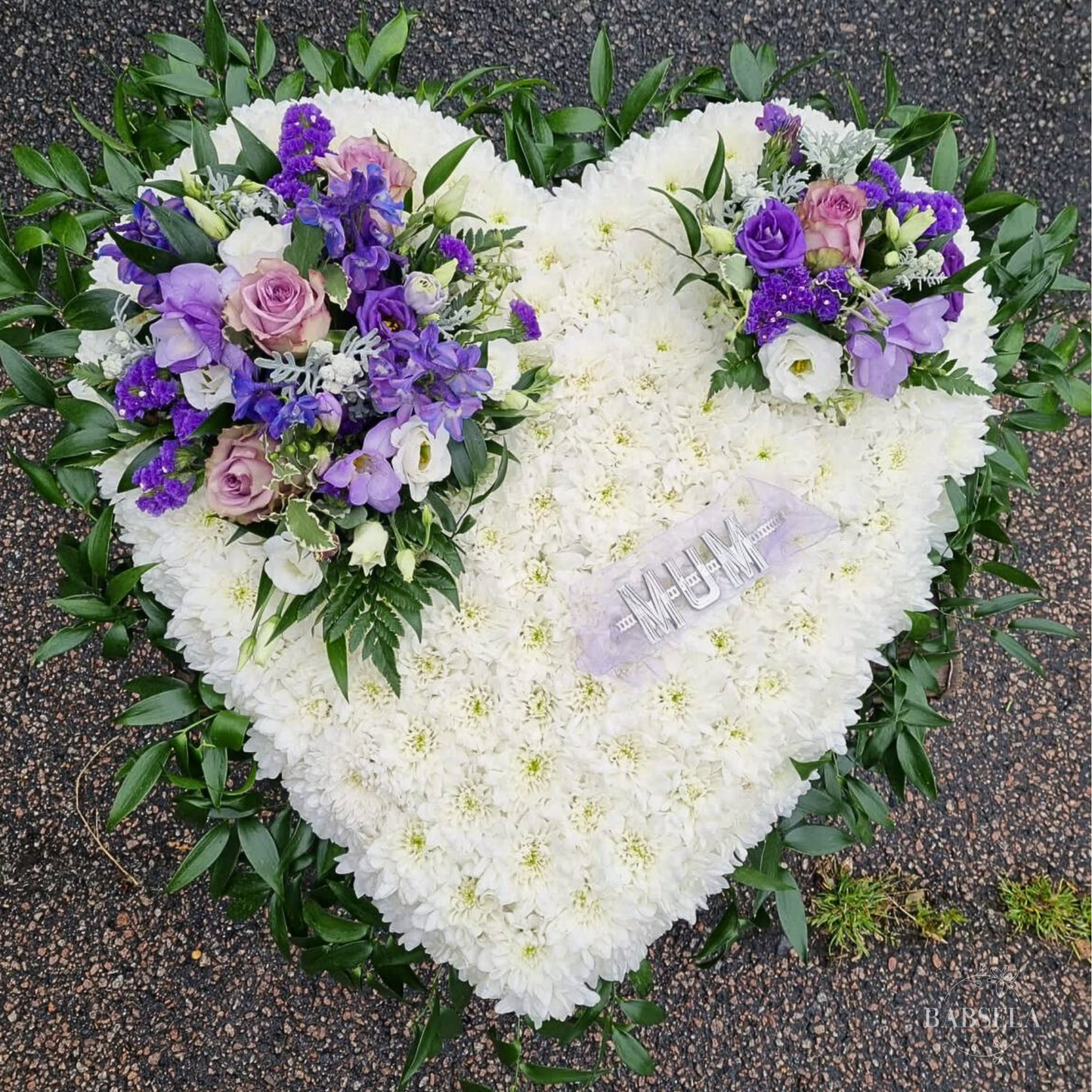 Lavender Echoes Heart