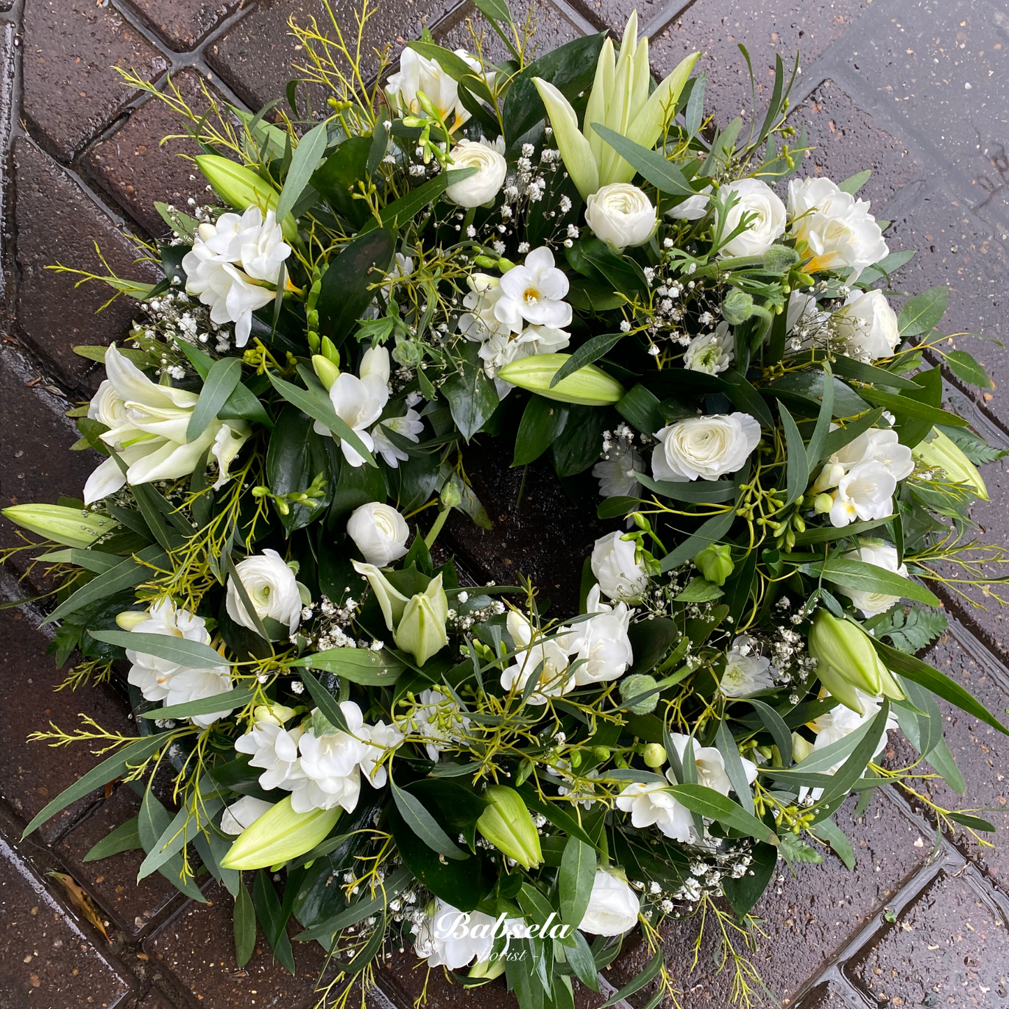 The Silent Requiem Funeral Wreath