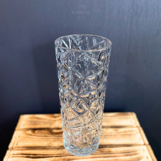 Bouquet Glass Vase A from Babsela Florist in Beckenham, ideal for floral arrangements. Available for same-day delivery to Croydon, Bromley, and nearby areas