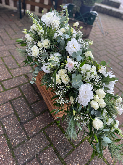 Celestial Farewell Coffin Spray