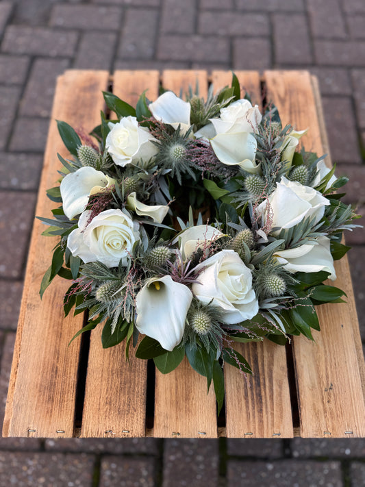 Elegant Remembrance Wreath