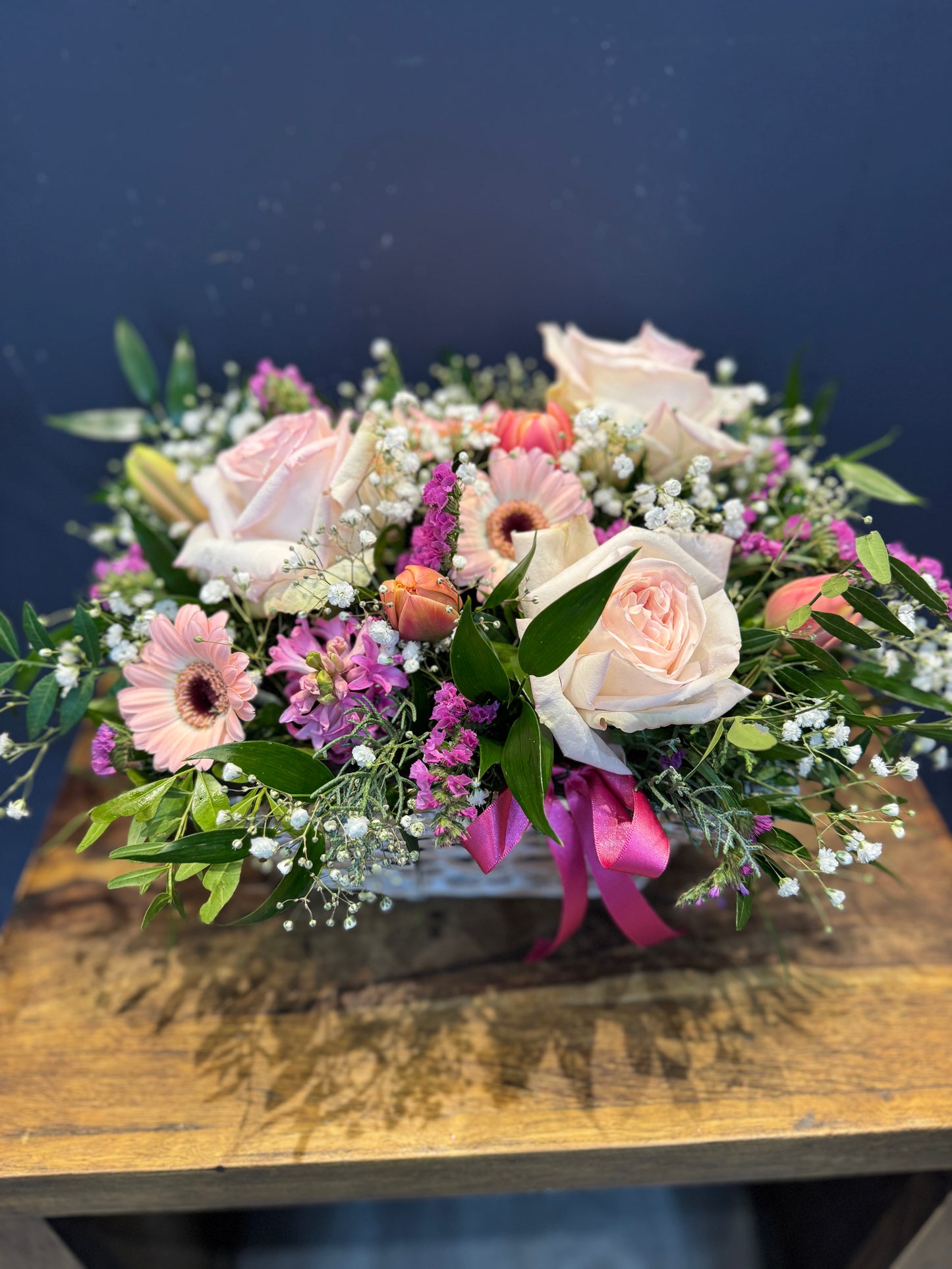 All Pinks basket for mum