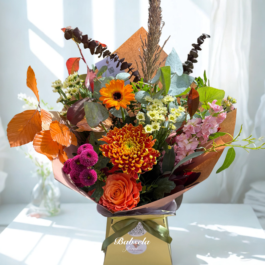 Amber Bloom Bouquet