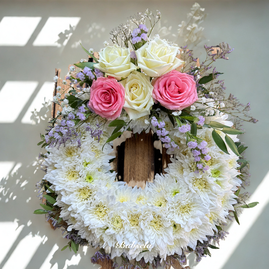 Blush Remembrance Wreath