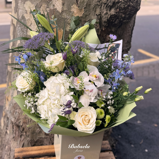 Frosted Orchid Bouquet