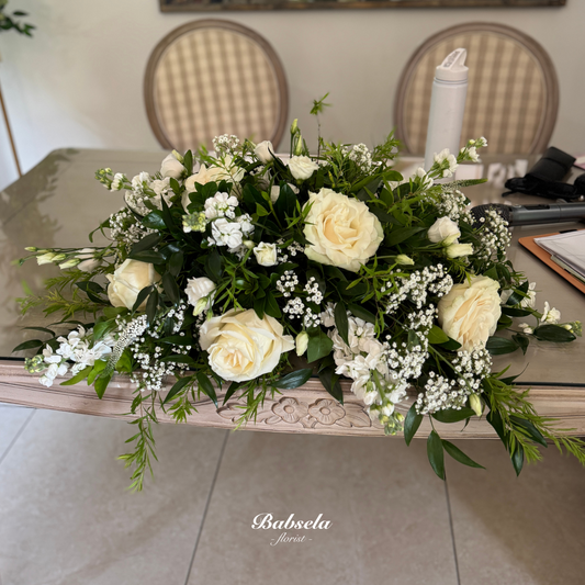 Ivory Romance Centrepiece