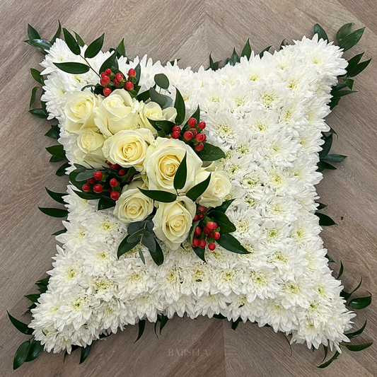 The Silent Guardian Funeral Cushion
