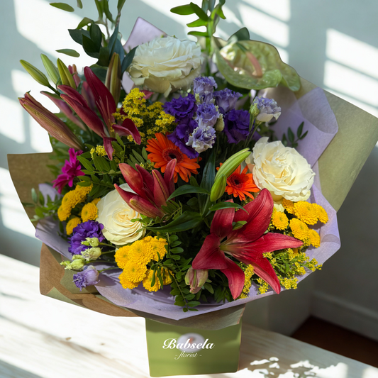 Wild Flame Bouquet